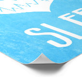 Poster J'adore dormir (Coin)