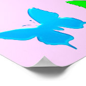 POSTER J'ADORE GYMNASTICS RAINBOW GYMNAST DESIGN FILLE (Coin)