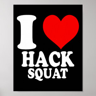 Poster J'adore Hack Squat 1