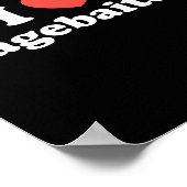 Poster J'adore Heart Ragebaiters (Coin)