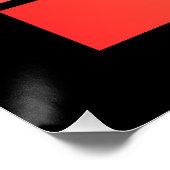 Poster J'adore la pizza. (Coin)