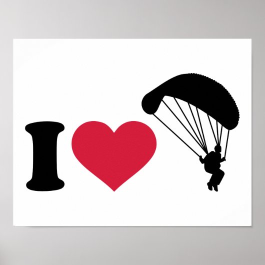 Poster J'adore la plongée Sky (Devant)