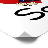 Poster J'adore la soupe de coeur (Coin)