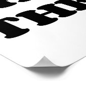 POSTER J'ADORE LA THÉRAPIE PHYSIQUE (Coin)