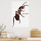 Poster J'adore l'affiche de ma tante (Cuisine)