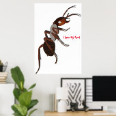 Poster J'adore l'affiche de ma tante (Bureau à domicile)