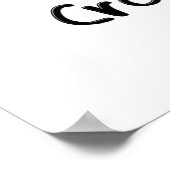 Poster J'adore l'artisanat (Coin)