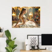 POSTER J'ADORE LE BALLET - BALLET & DANSE (Bureau à domicile)