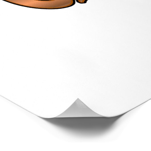 Poster J'adore le chocolat (Coin)