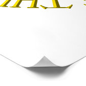 Poster J'adore le désert (Coin)