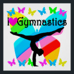 POSTER J'ADORE LE DESIGN GYMNASTIQUE<br><div class="desc">Cette élégante et gracieuse reine Gymnaste tombera amoureuse de ce design éblouissant de Gymnastique I Love sur les Tee - shirts et les cadeaux. Cette Gymnaste va chercher de l'or pour devenir un Champion International de Gymnastique tout autour. Ce magnifique cadeau de Gymnastique est parfait pour les Anniversaires, les Vacances,...</div>
