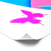 POSTER J'ADORE LE DESIGN GYMNASTIQUE (Coin)