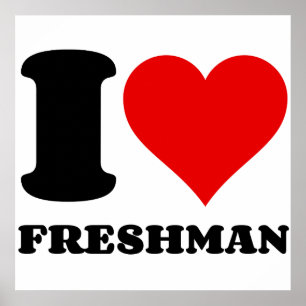 POSTER J'ADORE LE FRESHMAN
