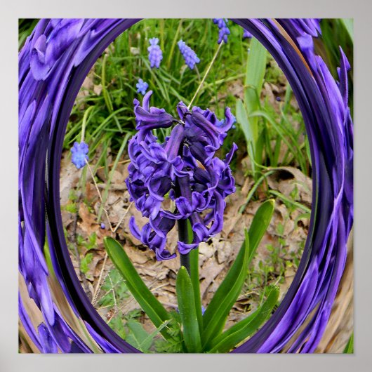 Poster J'adore le jardin de printemps.... (Devant)
