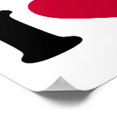 Poster J'adore le trampoling (Coin)