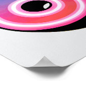 Poster j'adore les années 80 (Coin)