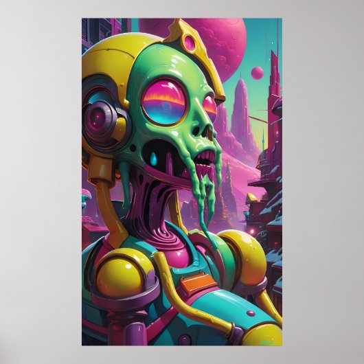 Poster J'adore les bonbons (Devant)
