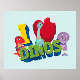 Poster J'adore les dinos   Dino Ranch