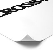 Poster J'adore les références croisées (Coin)