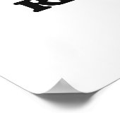 Poster J'adore lire (Coin)