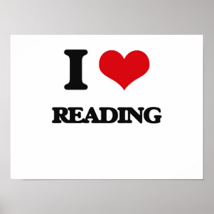 Poster J'adore lire