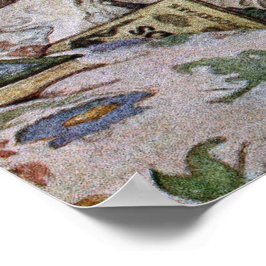 Poster J'adore lire (Coin)