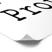 Poster J'adore mon professeur d'espagnol (Coin)