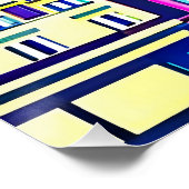 Poster J'adore Paris - Imaginaire Paris sous une Pleine l (Coin)