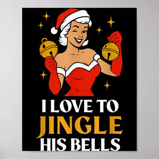 Poster J'adore Remplir Son Bas, J'adore Faire Tinter Le S (Devant)