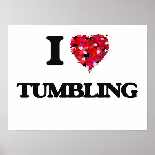 Poster J'adore Tumbling (Devant)