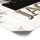 Poster Jagdterrier Dakota c. Renbrad Faux Canvas Print (Coin)