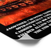 Poster Jagdtiger Allemand Tank Destroyer (Coin)