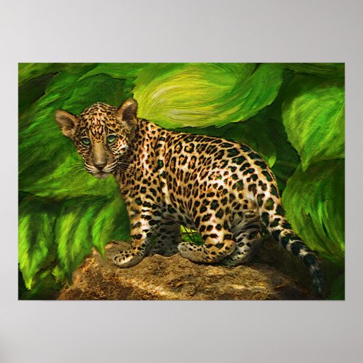 Poster jaguar (Devant)