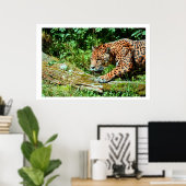 Poster Jaguar (Bureau à domicile)