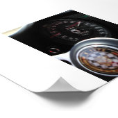 Poster Jaguar À Vitesse (Coin)