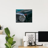 Poster jaguar antique (Bureau à domicile)