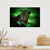 Poster Jaguar Black Panther (Cuisine)