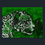 Poster Jaguar Pop Art<br><div class="desc">Posters portraits Jaguar - Pop Art Jaguar Image - Grosses Imprimantes de chats sauvages - La Tête du Jaguar - Face de Jaguar</div>