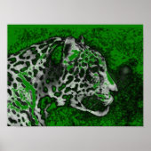 Poster Jaguar Pop Art (Devant)