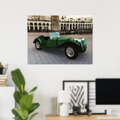 Poster Jaguar SS 90 Roadster - GRAND (Bureau à domicile)