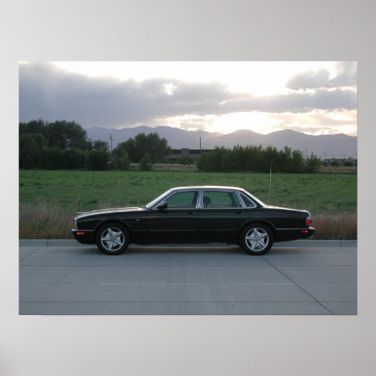 Poster Jaguar XJ8 (Devant)