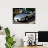 Poster Jaguar XK8 Cabriolet (Bureau à domicile)