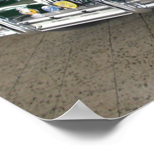 Poster Jaguar XK 120 (Coin)