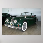 Poster Jaguar XK 120 (Devant)