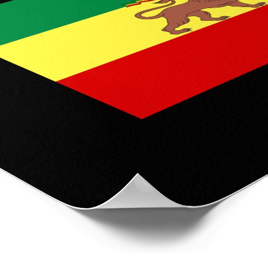 Poster Jah Rastafari, Haile Selassie I Canvas Imprimer 3  (Coin)