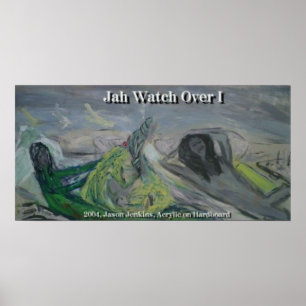 POSTER JAH VEILLE SUR I