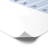 Poster Jahreskalender 2026 (Coin)