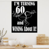 Poster J'Ai 60 Ans Et J'Y Gagne (Cuisine)