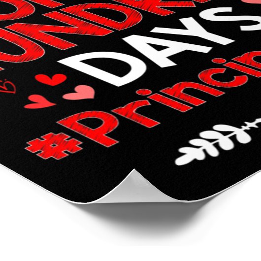 Poster J'ai aimé mes étudiants 100 jours Vie principale V (Coin)