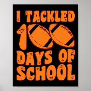 Poster J'Ai Attaqué 100 Jours De Football Scolaire 100E D